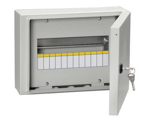 Корпус металлический навесной ЩРН-12 (240х330х120) ИЭК IP54