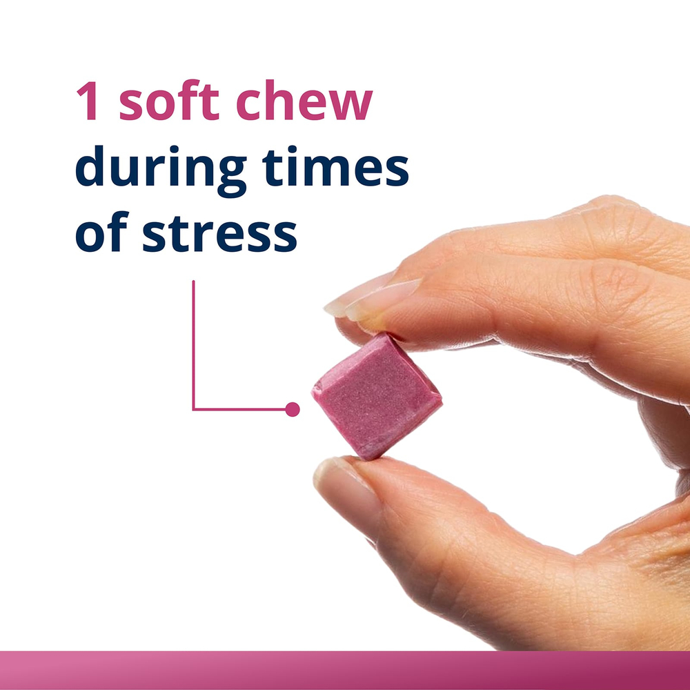 Metagenics, HerWellness™, средство для быстрого снятия стресса, со вкусом ягодного ассорти, 30 жевательных таблеток