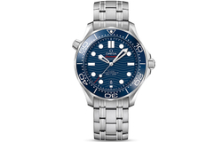 OMEGA Seahorse Collection 300m Diving Watch Automatic Mechanical Movement Men"s Watches Watch 42mm Blue Dial