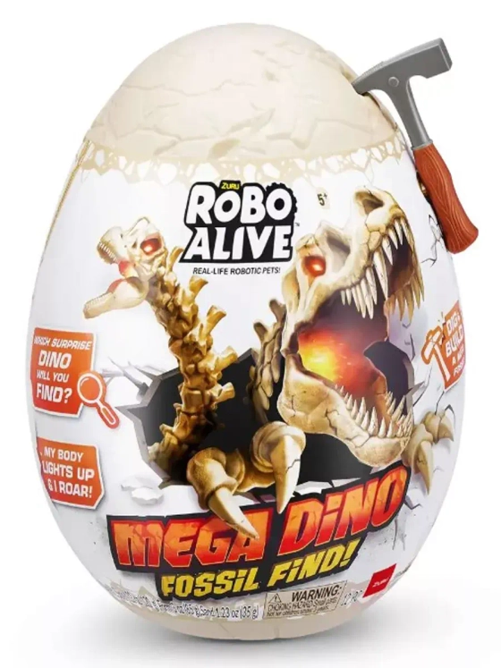 Игрушка сюрприз яйцо Mega Dino Fossil Find фигурка динозавра