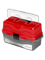 Ящик для снастей Nisus Tackle Box трехполочный красный (N-TB-3-R)