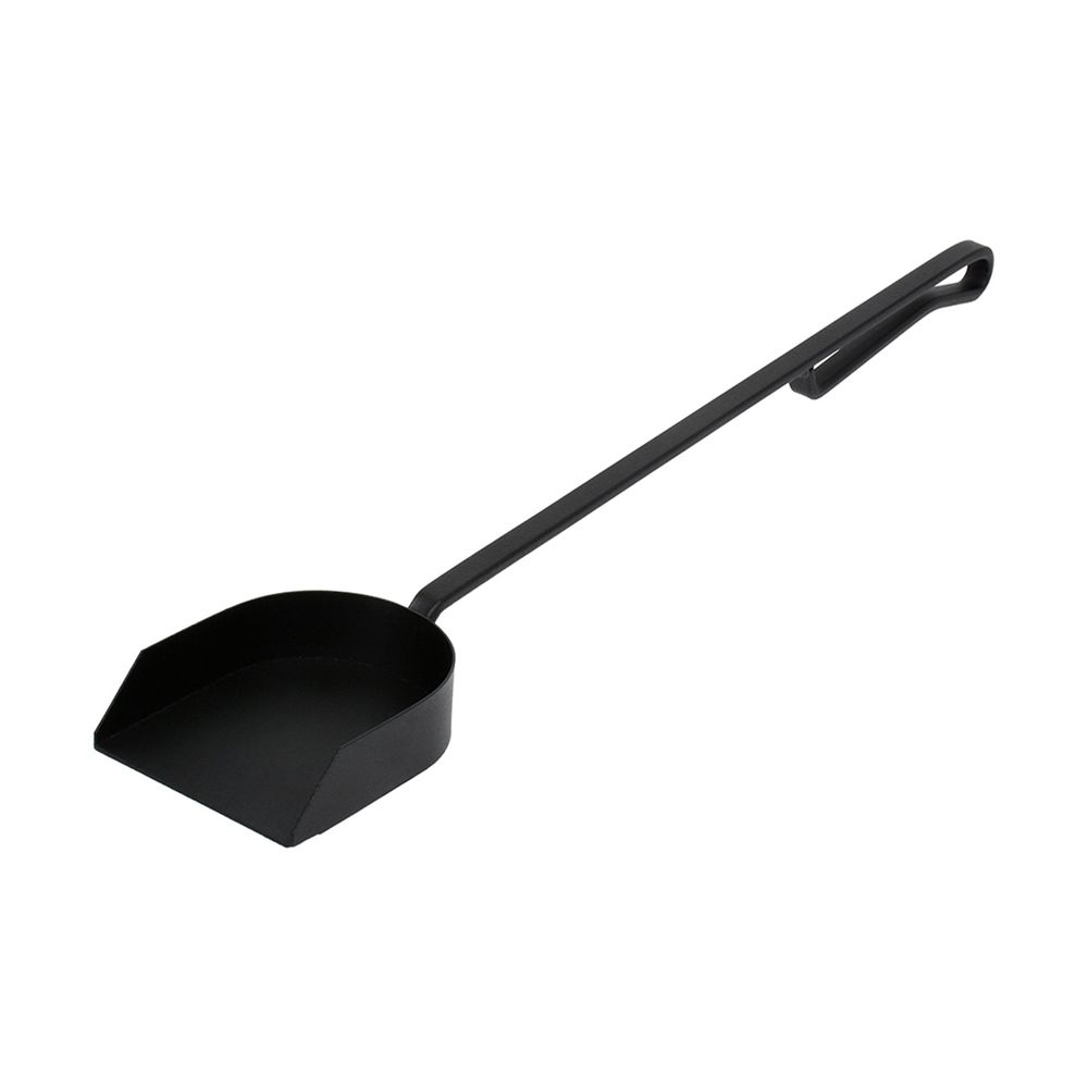 СОВОК ЗОЛЬНЫЙ КОВАНЫЙ ЧЕРНЫЙ 54 СМ (1/10) "ПЕЧНЫЕ ШТУЧКИ" 33542