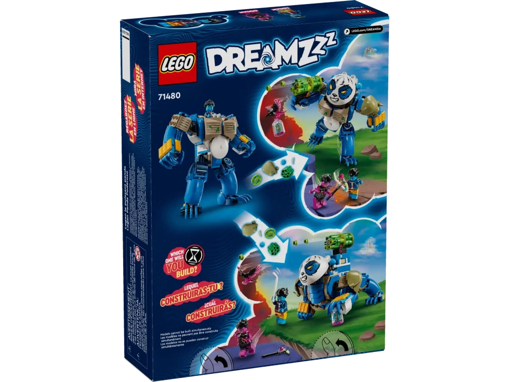 Конструктор LEGO DREAMZzz 71480 Логан - Могучая панда
