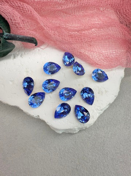 Капля Drop 10*7 мм, Sapphire