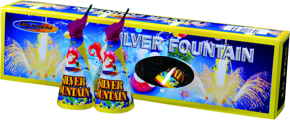 GW0819-10 Фонтан "Silver Fountan" (1 упаковка / 10 штук)