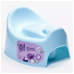 Горшок с крышкой Lalababy Follow Me голубое облачко (13 шт) LA270111020