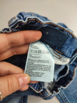 Джинсы комфортные на 1-1,5 года