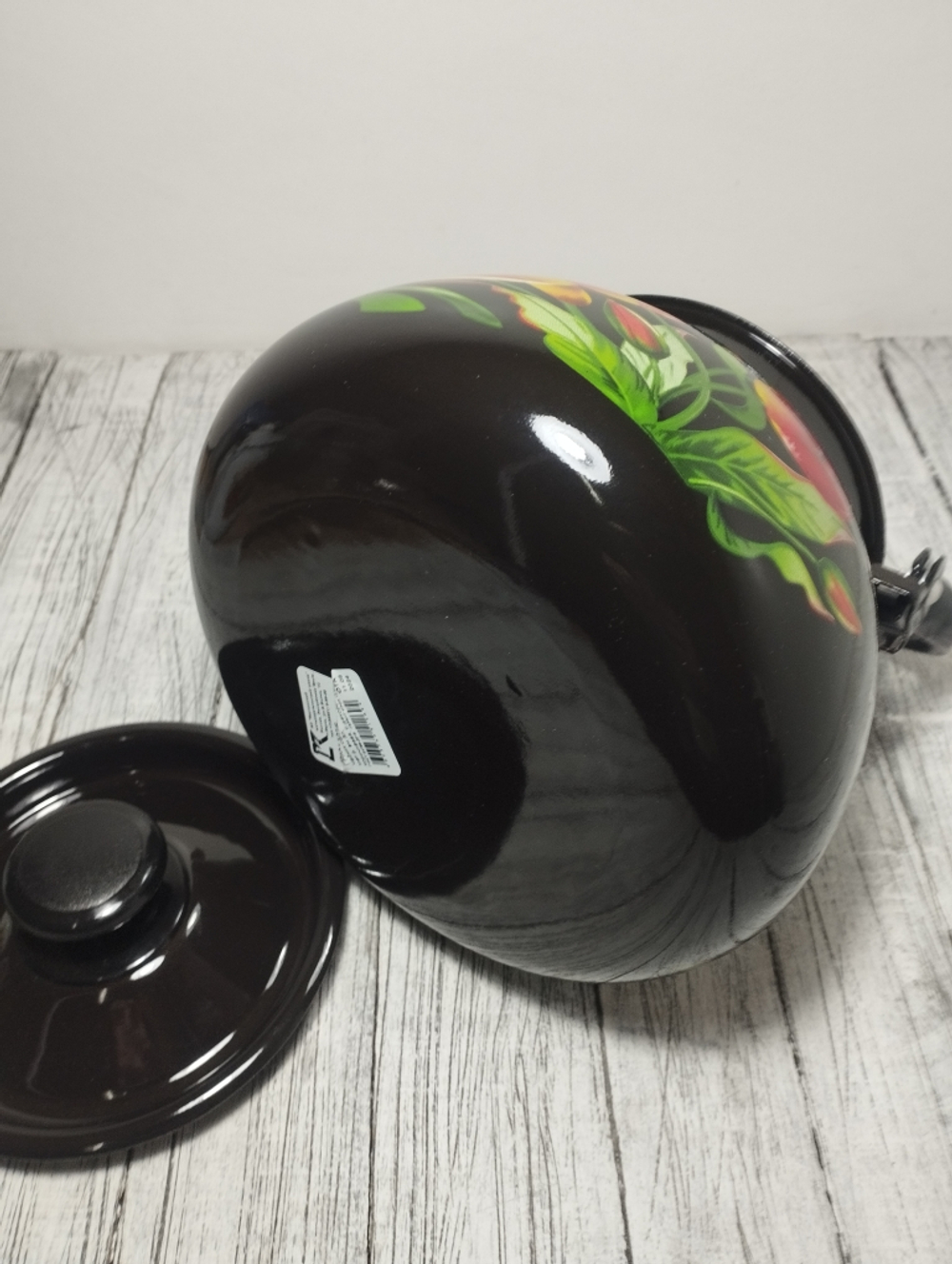 Чайник 3л сферич Коричневый Грациозный (Тюльпаны)  42104-122/6