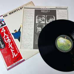 Винтажная виниловая пластинка LP The Beatles Help (Japan 1976) (Obi) I Need You