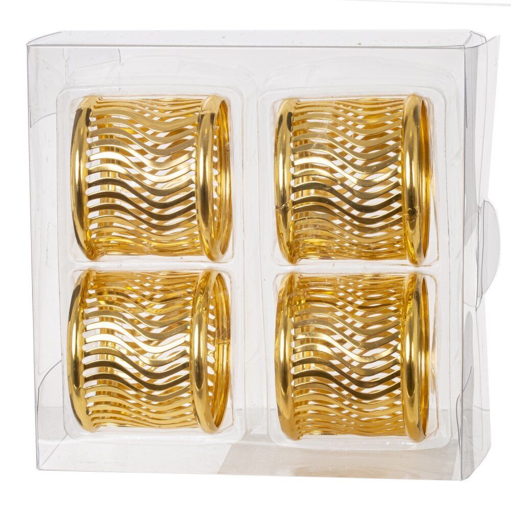 GAEM Набор из 4-х колец для салфеток, L11 W4,5 H11 см