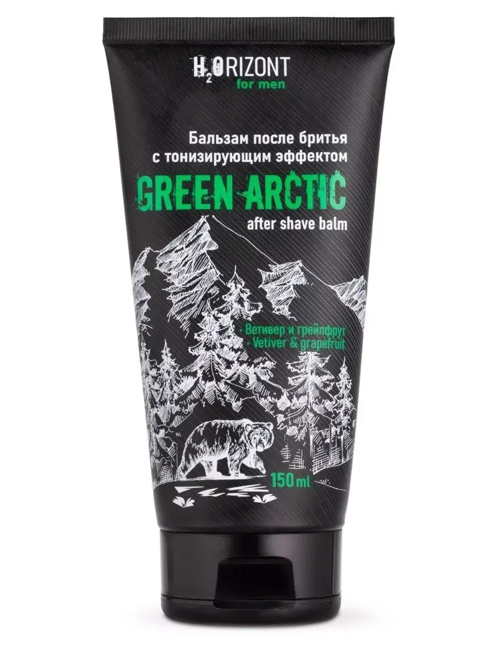 Набор GREEN ARCTIC шампунь и бальзам после бритья