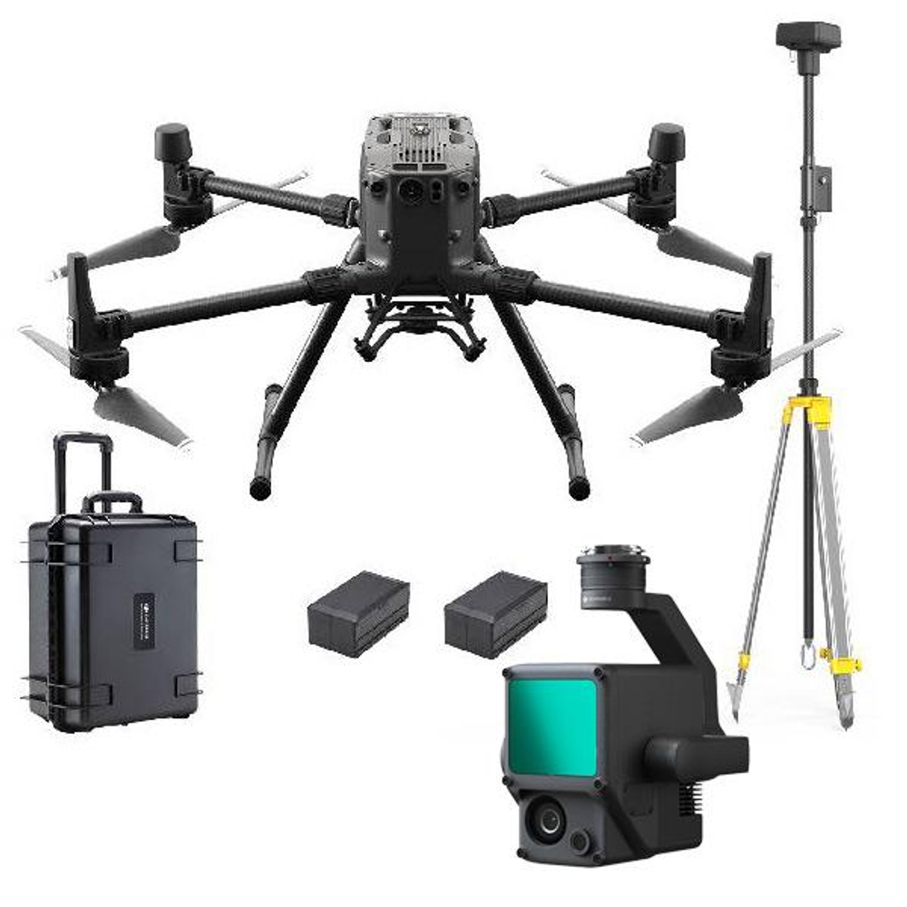 Промышленный квадрокоптер Matrice 300 RTK Combo + мобильная станция D-RTK 2 + штатив D-RTK 2