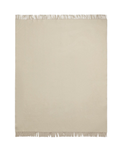 Zara Home плед из шерсти, хаки, 140x190 см