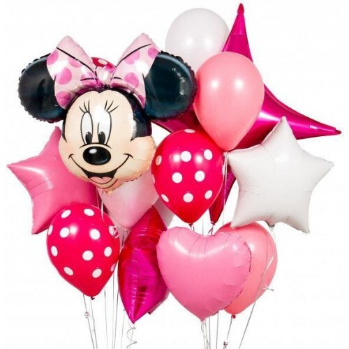 Букет шаров «Минни»
