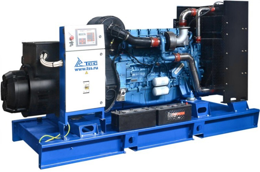 Электростанция дизельная ТСС АД-360C-T400-1PM9 (TBD 500 TS) открытая 016984