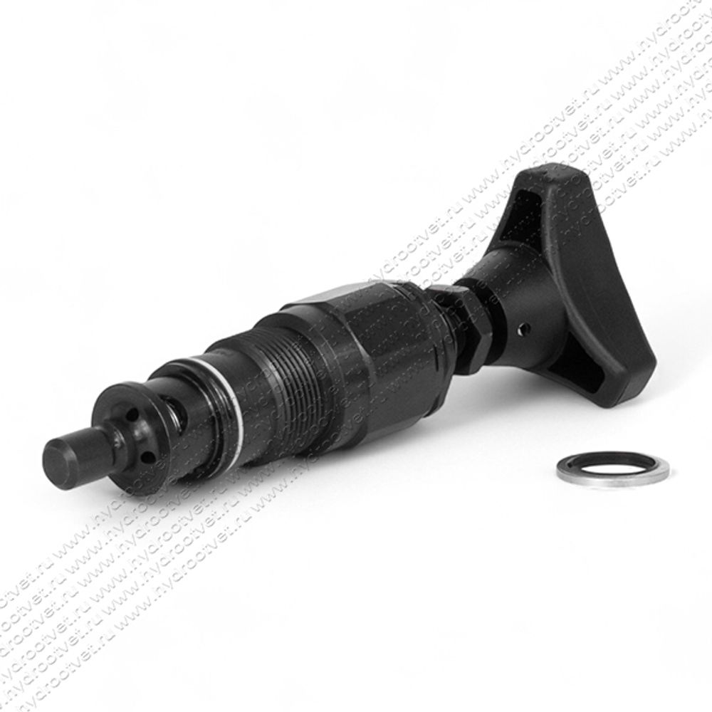 DBDH6K1X/315 - Предохранительный клапан прямого управления Ду6, давление регулировки до 315 бар, тип монтажа - встраиваемый, элемент регулировки H = рукоятка