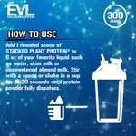 EVLution Nutrition, комплексный растительный протеин, со вкусом натурального шоколада, 300 г (0,66 фунта)