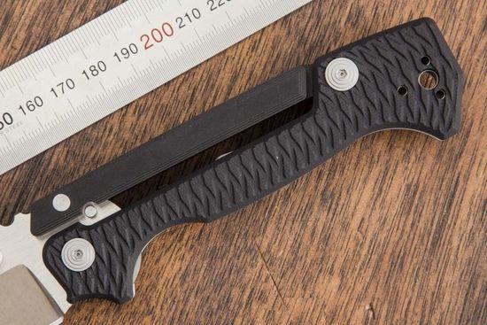 Складной нож Cold Steel 58SQB AD-15 Black c клинком из стали CPM-S35VN, рукоять алюминий / G10