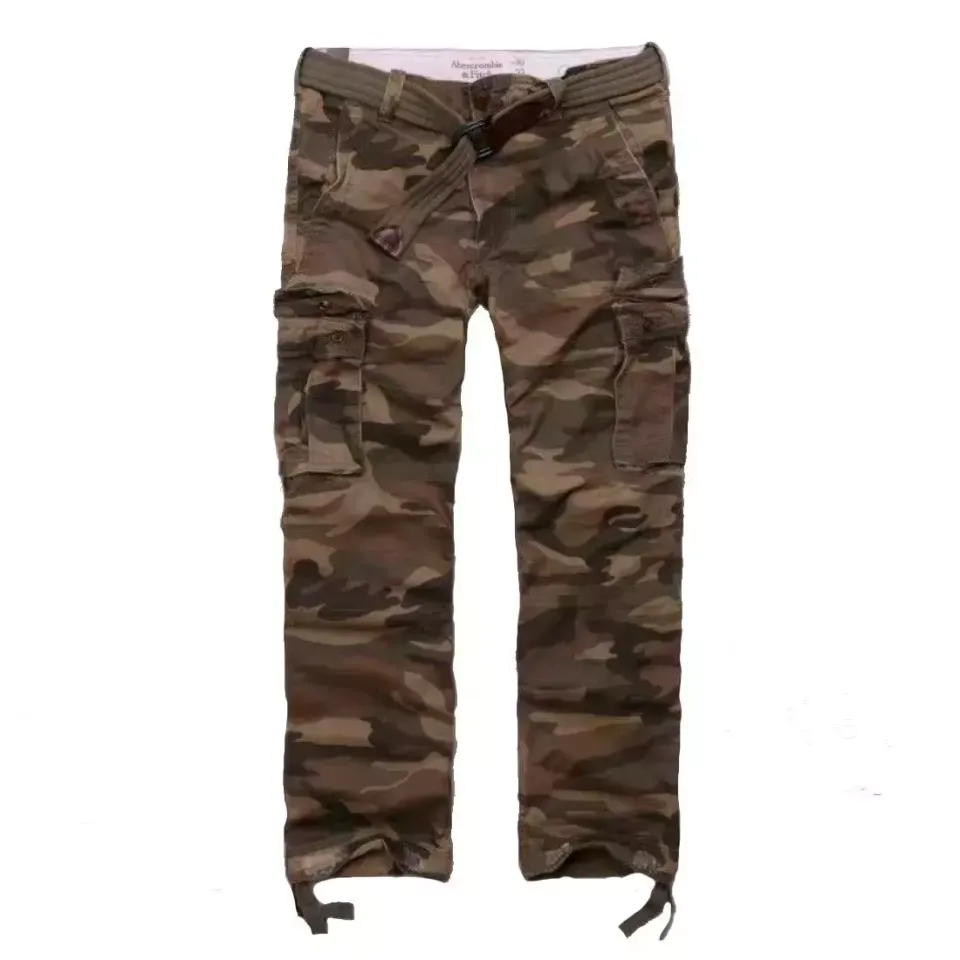 Брюки Abercrombie & Fitch (кмф коричневый)