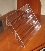 Горка под лаки четырехярусная