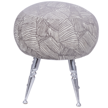 Банкетка Конте Грей Серебро