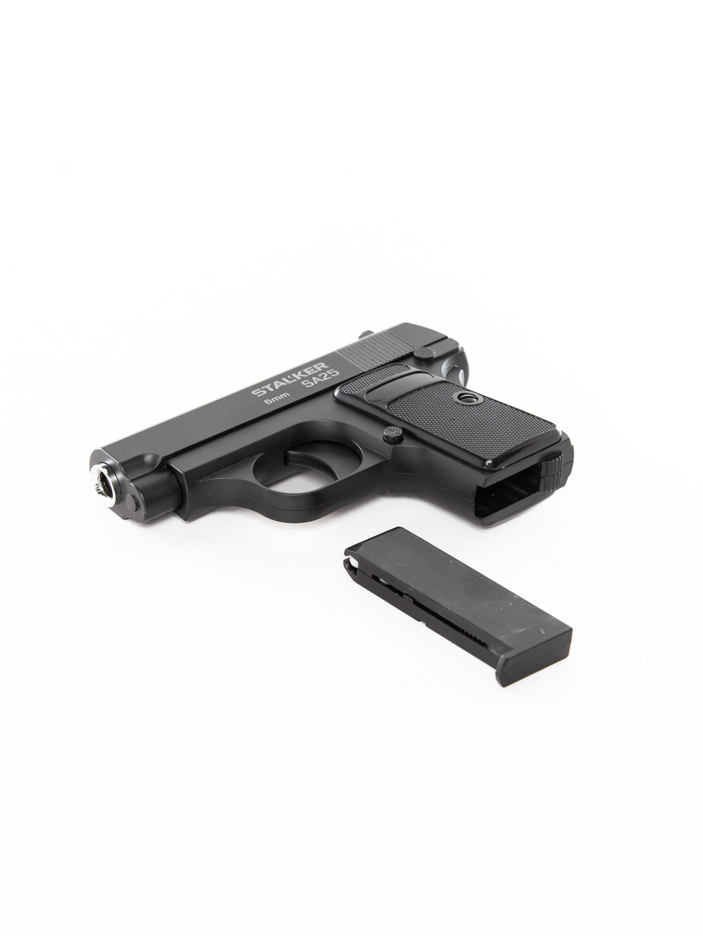 Пистолет пневм. Stalker SA25 Spring (аналог Colt 25), к.6мм, мет.корпус,маг.7шар,черн