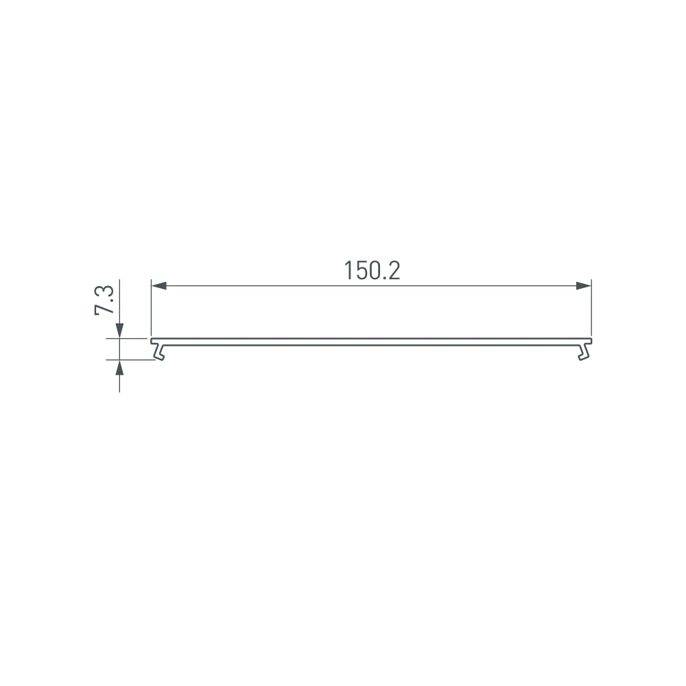 Экран ARH-POWER-W150-2000 OPAL (Arlight, Пластик) 036369