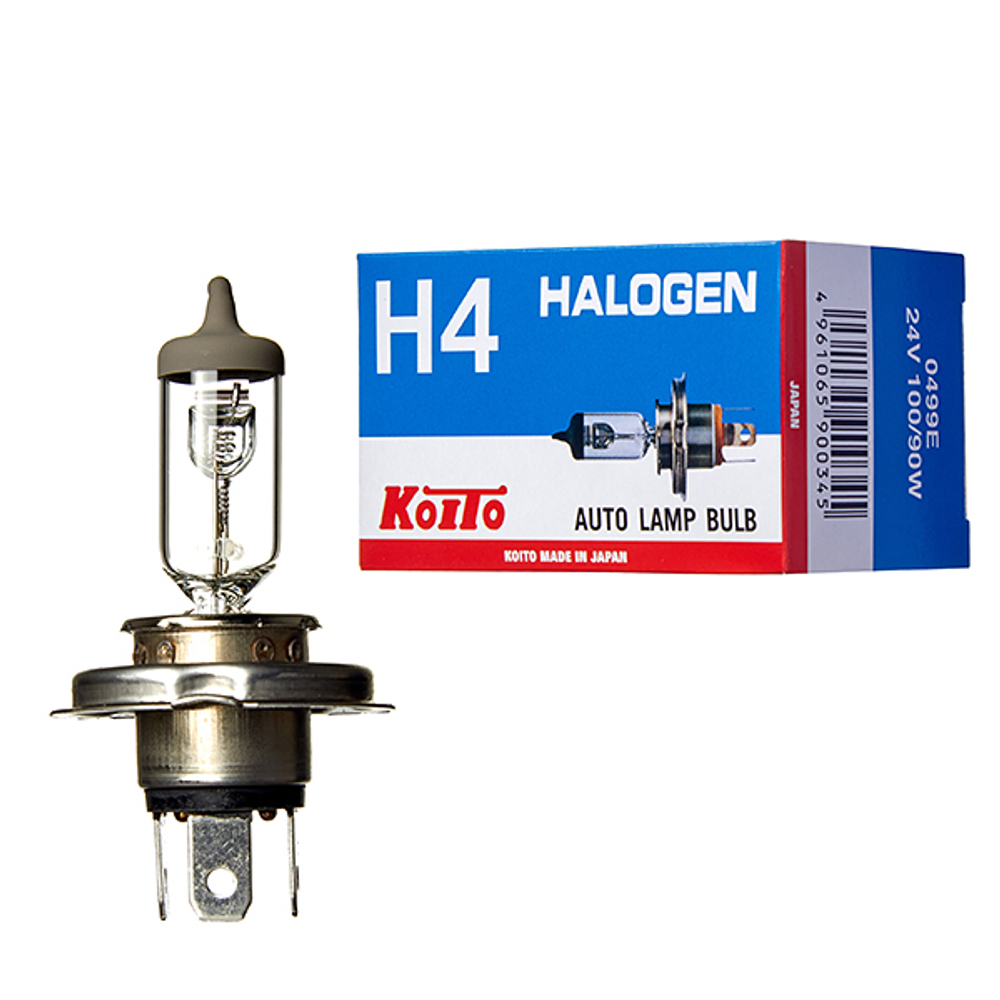 Лампа головного света Koito H4 24V 100/90W (Rally) (уп. 1 шт.) 0499E