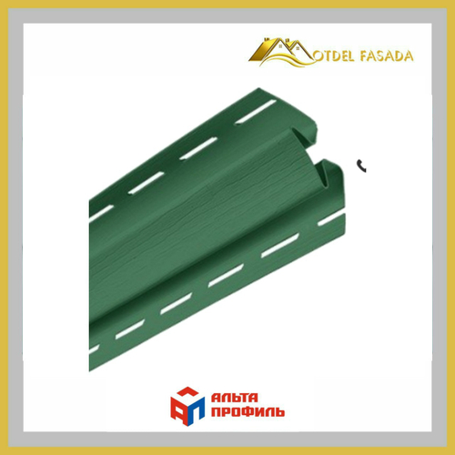 Планка внутренний угол Альта Профиль Канада Плюс Премиум Т13  Зеленый 3м