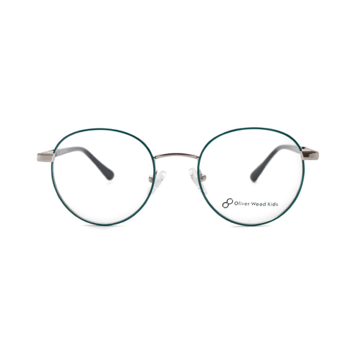 Оправа бабочка Oliver Wood Kids 77017 C680 бирюзовая с серебром