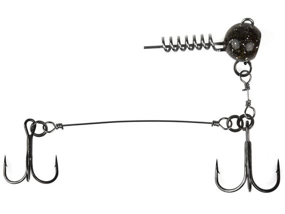 Остнаска стальная Lucky John DEEP PIKE STINGER RIG L+FLEXHEAD 15г