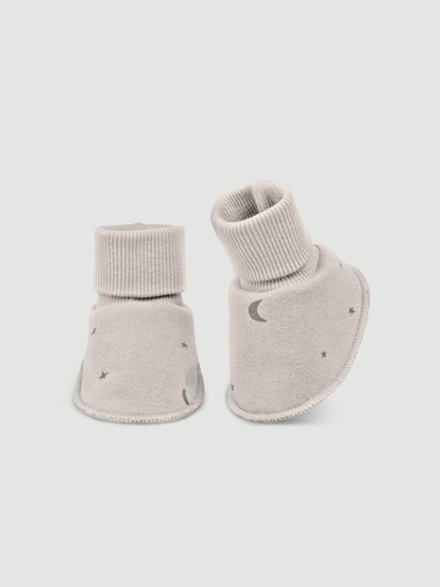 Утеплённые пинетки Mjölk White Sand Moons
