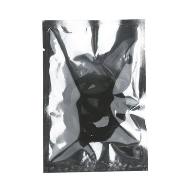 Набор из 4 черных силиконовых эрекционных колец (Цвет: черный)