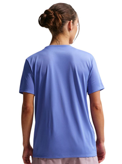 Женская теннисная футболка Nike Dri-FIT - sapphire/white