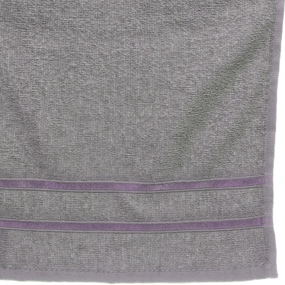 Полотенце махровое 30*30см «LUNA» цвет серый 10330 плотность 360гр/м2