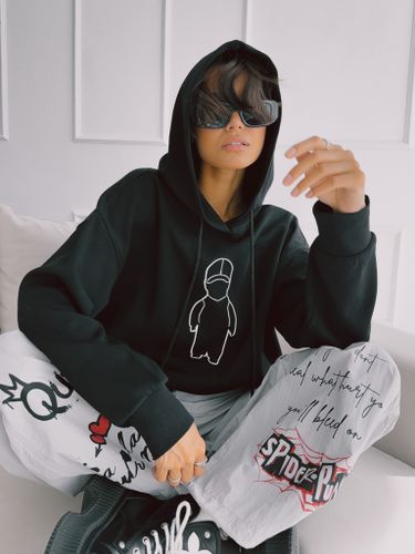 Толстовка женская с капюшоном