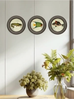 Картины на стену интерьерная на холсте 3 шт 17.5 см