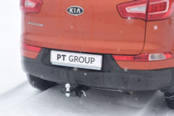 Фаркоп PT GROUP /съемный квадрат/ KIA Sportage 2010-2015(паспорт и сертификат в комплекте)(без электрики) арт.KSG-10-991122.00
