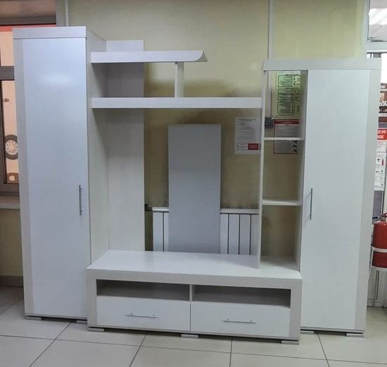 белый / белый глянец реальное фото