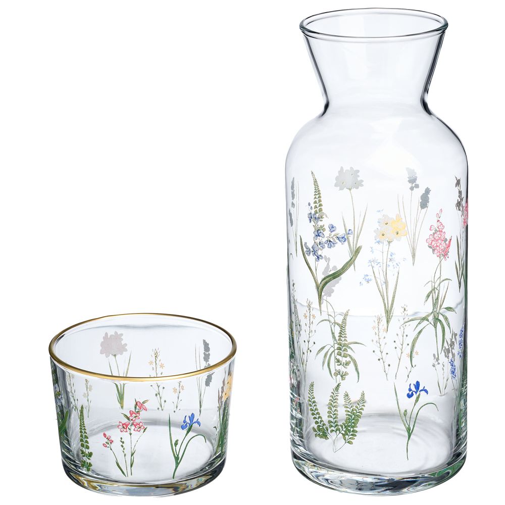 ГРАФИН С КРЫШКОЙ/СТАКАНОМ "GRASSLAND" 700МЛ