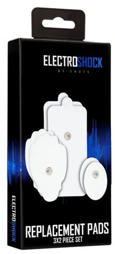Набор из 6 электронакладок Replacement Pads (Цвет: белый)