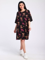 Платье-футболка спортивное оверсайз