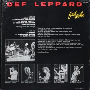 Def Leppard / First Strike (LP)
