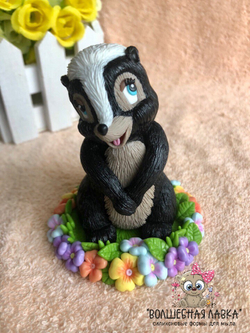 Силиконовая форма Скунс