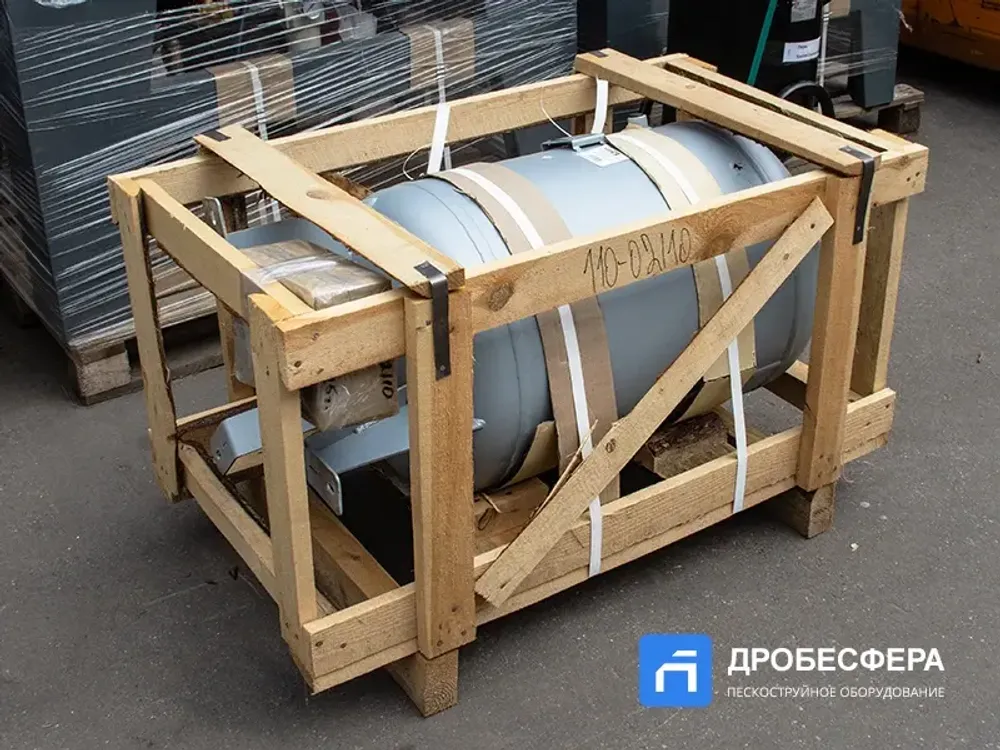 Ресивер для компрессора РВ 110-02/10 из нержавейки вертикальный