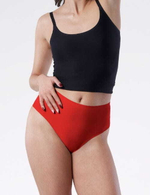 Трусики-стринги с высокой линией талии Stringi Maxi (Размер: S) (Цвет: телесный)