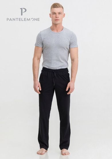 Брюки мужские для больших мужчин Pantelemone PDBB-021, черный (62)