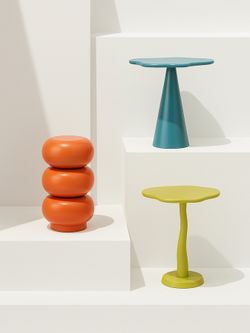 Столик приставной Fluid, 56х49 см, лайм