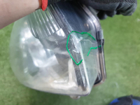 Битая Фара правая Renault Logan 2 Sandero 2 (2014-2018) галоген