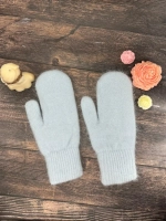 Варежки зимние теплые пушистые ангора